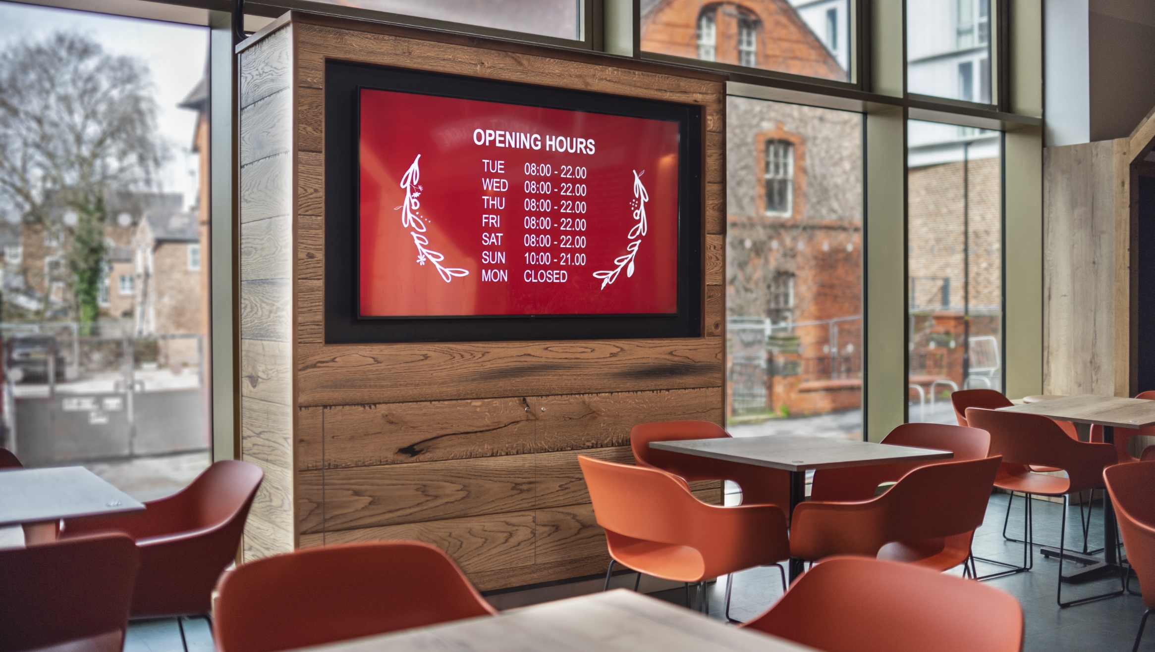Screen at Chester Market